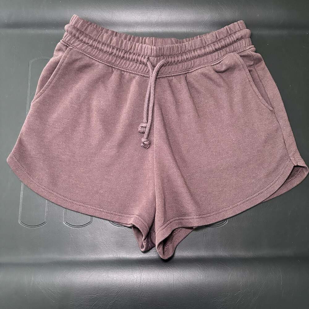 H&M Divided Dark Brown Basic Women's Drawstring Sweatshorts - XS